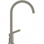 Kitchen tap Deck-mounted material: Brass, color: Chrome surface: Brushed Deck-mounted Kitchen tap Deck-mounted material: Brass, color: Chrome surface: Brushed Deck-mounted