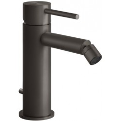 Μπαταρία μπιντέ Black Metal Brushed PVD από inox, χρώμα: Μαύρο επιφάνεια: Βουρτσισμένη Επικαθήμενες