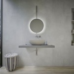 Νιπτήρας ελευθέρας τοποθέτησης 50x33x14,5 από solid surface χωρίς οπή  χωρίς υπερχείλιση OV50, χρώμα: Λευκό/Μπεζ επιφάνεια: Ματ Ελευθέρας τοποθέτησης