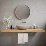 Νιπτήρας ελευθέρας τοποθέτησης 50x33x14,5 από solid surface χωρίς οπή  χωρίς υπερχείλιση OV50, Grey-Beige, χρώμα: Λευκό/Γκρι επιφάνεια: Ματ Ελευθέρας τοποθέτησης