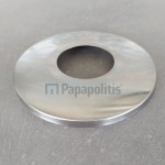 Grip cap material: Brass, color: Chrome Grip cap material: Brass, color: Chrome