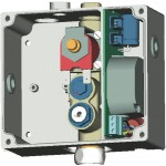 Box tap Wall-mounted - concealed part material: Plastic, color: Chrome surface: Matt Wall-mounted - concealed part