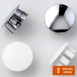 Waste cover material: Plastic Shower waste tops