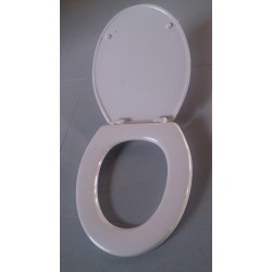 Toilet-seat, style: Wrapover, color: Beige Toilet seats & covers
