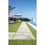 Floor tiles 59,7x119,7 Italy soft, style: stone 1st choice rettificato surface: Srained - Textured, hue: Dark Grey Plain tiles