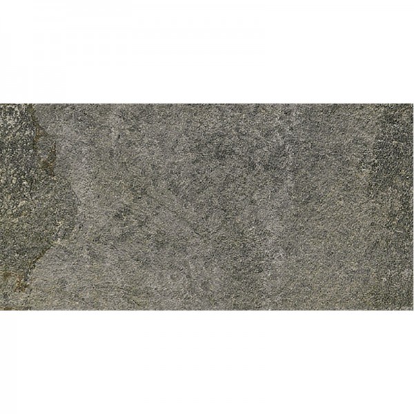Floor tiles 59,7x119,7 Italy soft, style: stone 1st choice rettificato surface: Srained - Textured, hue: Dark Grey Plain tiles