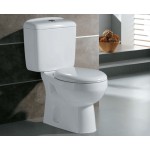 Σετ Λεκάνη επιδαπέδια ΧΠ (χαμηλής πίεσης) + Καζανάκι + Κάλυμμα soft closing Wrapover με χείλος πίσω σιφώνι P 66x40 επιφάνεια: Γυαλιστερή, χρώμα: Λευκό Επιδαπέδιες ΧΠ