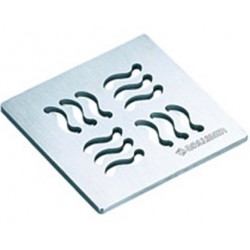 Grate material: Inox 11,5x11,5x0,5, color: Chrome Shower drains