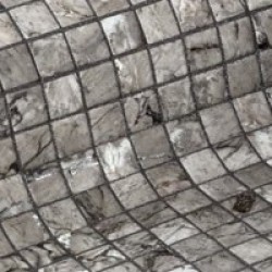 Mosaic 2,5x2,5 Spain, shape: Square 1st choice surface: Glossy, hue: Silver Mosaics