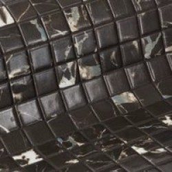 Mosaic 2,5x2,5 Spain, shape: Square 1st choice surface: Glossy, hue: Black Mosaics