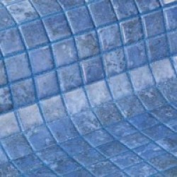 Mosaic 2,5x2,5 Spain, shape: Square 1st choice surface: Glossy, hue: Blue Mosaics