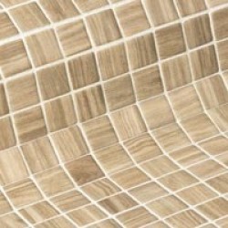 Mosaic 2,5x2,5 Spain, shape: Square 1st choice surface: Glossy, hue: Brown Mosaics