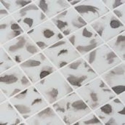 Ψηφίδα 5x5 Ισπανίας, σχήμα: Τετράγωνο Α’ διαλογής σε πλέγμα 36,5x36,5 επιφάνεια: Ματ, απόχρωση: Λευκό/Γκρι Ψηφίδες