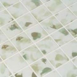 Mosaic 5x5 Spain, shape: Square 1st choice surface: Matt, hue: White/Green Mosaics