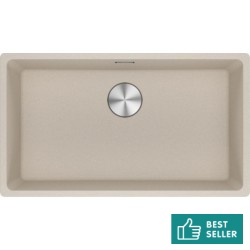 Sink Granite 72x40 free Undermount 1 bowl, color: Beige Granite