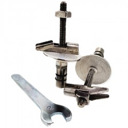 Hinges (connection set toilet-seat) soft closing Toilet seat hinges