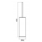 Πιγκάλ (Σκουπάκι) από inox επιδαπέδιος τύπος AISI 316, χρώμα: Χρωμέ επιφάνεια: Βουρτσισμένη Πιγκάλ Πιγκάλ (Σκουπάκι) από inox επιδαπέδιος τύπος AISI 316, χρώμα: Χρωμέ επιφάνεια: Βουρτσισμένη Πιγκάλ