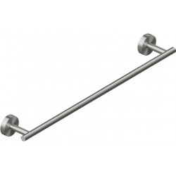 Towel 60cm AISI 304 Fixed material: Inox single, color: Chrome surface: Brushed Towel rails