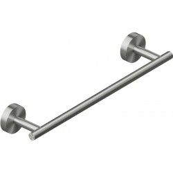 Towel 30cm AISI 304 Fixed material: Inox single, color: Chrome surface: Brushed Towel rails