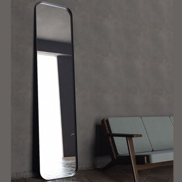 Mirror, shape: Rectangle 45x200 material: Metal, color: Black Mirrors Mirror, shape: Rectangle 45x200 material: Metal, color: Black Mirrors