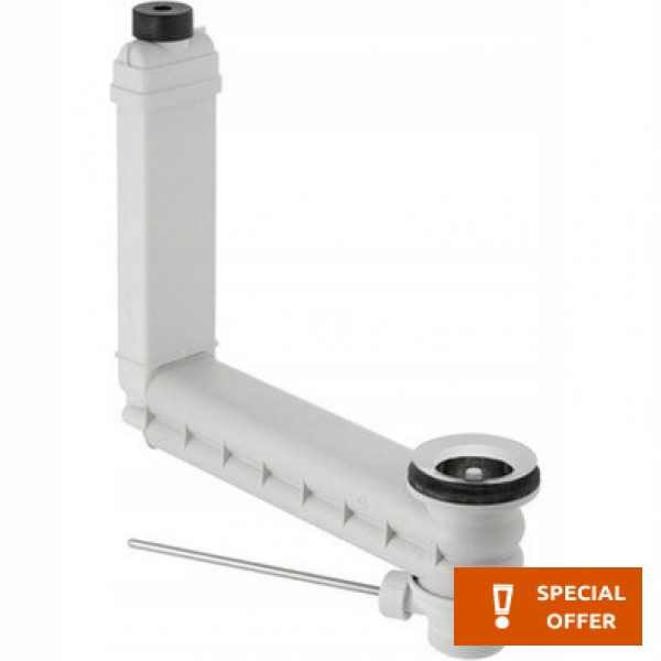 Βαλβίδα υπερχείλισης για νιπτήρα χωρίς υπερχείλιση από ορείχαλκο επιφάνεια: Γυαλιστερή, χρώμα: Χρωμέ Βαλβίδες