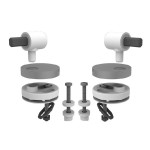 Toilet-seat soft closing, style: Sandwich  (Dolomite Mia) Slim, color: White Toilet seats & covers