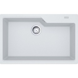 Sink Granite 78x50 free nested 1 bowl, color: White Granite