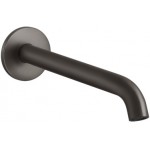 Spout (Nozzle) 20,1cm Wall-mounted material: Inox, color: Black surface: Brushed Bath spouts Spout (Nozzle) 20,1cm Wall-mounted material: Inox, color: Black surface: Brushed Bath spouts