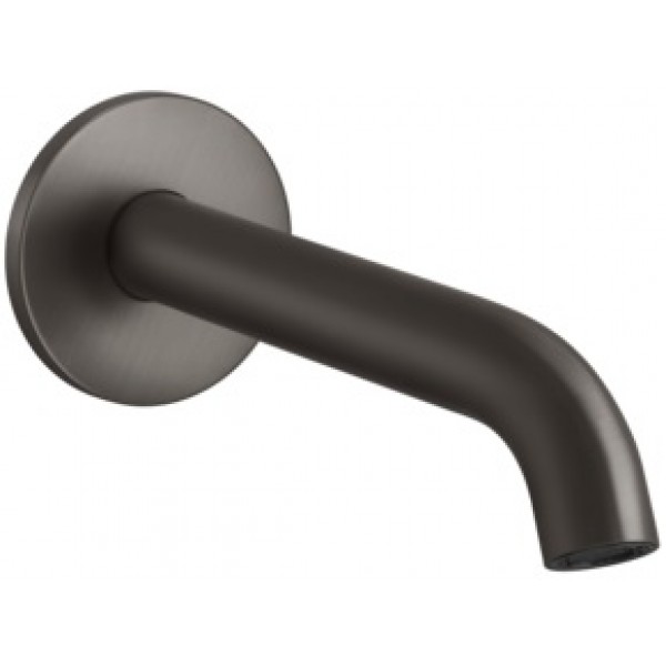 Spout (Nozzle) 14,7cm Wall-mounted material: Inox, color: Black surface: Brushed Bath spouts Spout (Nozzle) 14,7cm Wall-mounted material: Inox, color: Black surface: Brushed Bath spouts
