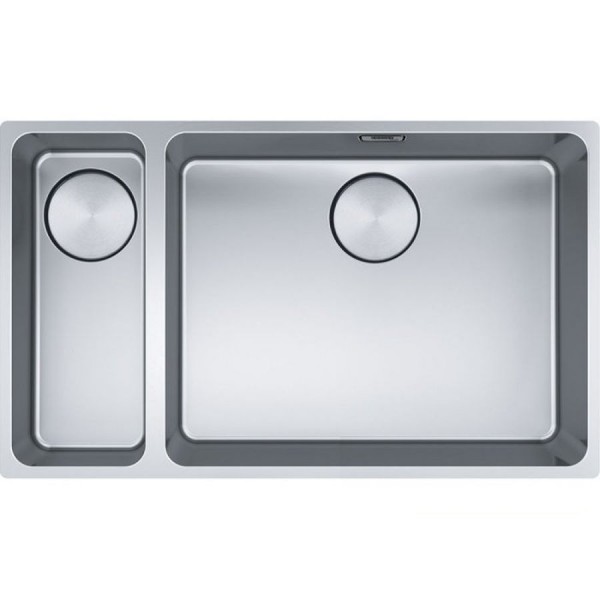 Sink Stainless (Steel) 52,5x40 material: Inox surface: Matt free Undermount 1 ½ cabinet (55,5x43), color: Chrome Stainless steel Sink Stainless (Steel) 52,5x40 material: Inox surface: Matt free Undermount 1 ½ cabinet (55,5x43), color: Chrome Stainless steel