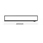 Spout (Nozzle) 16,5cm Wall-mounted material: Brass, color: Chrome surface: Glossy Bath spouts Spout (Nozzle) 16,5cm Wall-mounted material: Brass, color: Chrome surface: Glossy Bath spouts