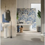 Border (listello) 6x24 Italy 1st choice naturale surface: Glossy, hue: Blue Tile Liners (Listello)-Decore Border (listello) 6x24 Italy 1st choice naturale surface: Glossy, hue: Blue Tile Liners (Listello)-Decore