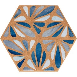 Patchwork πλακιδίου 25x21,6 Ιταλίας, σχήμα: Εξάγωνο Α’ διαλογής επιφάνεια: Ματ esagono, 9mm, απόχρωση: Mix Patchwork