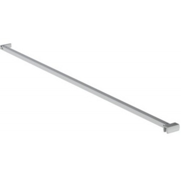 Βραχίονας καμπίνας, γωνιακός 100cm, από ορείχαλκο, χρώμα: Χρωμέ Βραχίονες καμπίνας ντουζιέρας