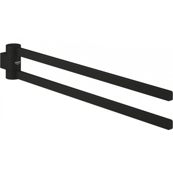 Πετσετοθήκη 40cm phantom black πτυσσόμενη από ορείχαλκο διπλή, χρώμα: Μαύρο επιφάνεια: Ματ Πετσετοθήκες Πετσετοθήκη 40cm phantom black πτυσσόμενη από ορείχαλκο διπλή, χρώμα: Μαύρο επιφάνεια: Ματ Πετσετοθήκες