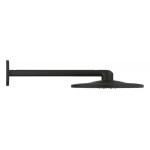 Shower head Wall-mounted 31x31 material: Brass, style: 2 sprays, color: Black surface: Matt Overhead showers