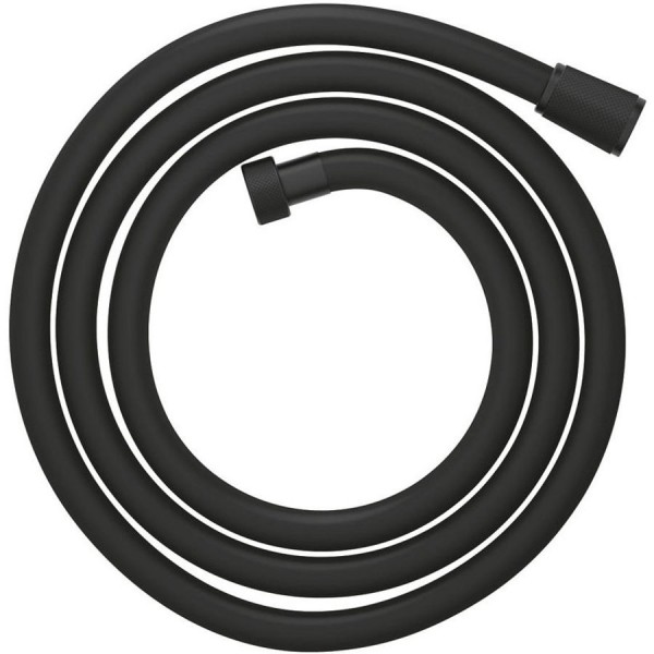 Shower hose 175cm material: Plastic phantom black, color: Black surface: Matt Shower hoses
