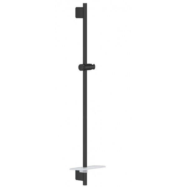 Βέργα ντους 90cm από ορείχαλκο phantom black με σαπουνοθήκη, χρώμα: Μαύρο επιφάνεια: Ματ Βέργες ντους Βέργα ντους 90cm από ορείχαλκο phantom black με σαπουνοθήκη, χρώμα: Μαύρο επιφάνεια: Ματ Βέργες ντους