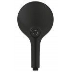 Shower head 3 jets phantom black, color: Black surface: Matt Hand showers