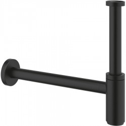 Sink siphon 1 ¼” material: Brass surface: Matt, color: Black Siphons