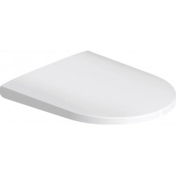 Toilet-seat soft closing, style: Wrapover, color: White Toilet seats & covers