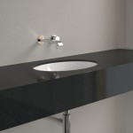 Washbasin Under counter 48,5x32,5 material: Porcelain white alpine Without overflow, color: White surface: Glossy Under counter Washbasin Under counter 48,5x32,5 material: Porcelain white alpine Without overflow, color: White surface: Glossy Under counter