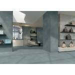 Floor tiles 120x120 Italy naturale, 9mm, style: cement 1st choice rettificato surface: Matt, hue: Blue Plain tiles