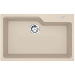 Sink Granite 78x50 free nested 1 bowl beige oatmeal, color: Beige Granite