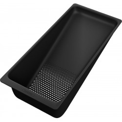 Bowl sink 42,6x19cm, matt black material: Plastic Bowl