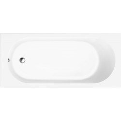 Μπανιέρα ορθογώνια 160x70 από ακρυλικό white alpine, χρώμα: Λευκό χωρίς λαβές επιφάνεια: Γυαλιστερή Ορθογώνιες