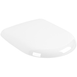 Toilet-seat soft closing, style: Wrapover, quick release, white alpine, 44,5x37,3x6,5, color: White Toilet seats & covers