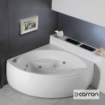 Hydro massage bathtub Corner 130x130 material: Quaryl, color: White Corner Hydro massage bathtub Corner 130x130 material: Quaryl, color: White Corner