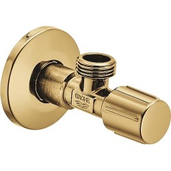 Switch material: Brass, color: Gold surface: Glossy Angle valves
