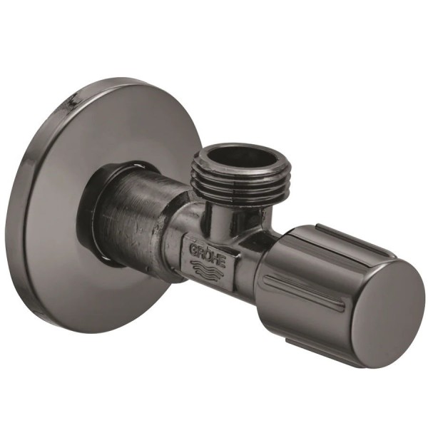 Switch material: Brass, color: Grey surface: Glossy Angle valves
